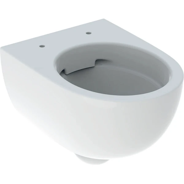 Geberit Selnova Compact hangtoilet Premium Rimfree zonder spoelrand - wit - diepspoel - gesloten vorm