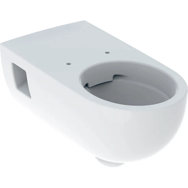 Geberit Selnova Comfort verlengd hangtoilet Rimfree zonder spoelrand - wit - diepspoel - gedeeltelijk gesloten vorm