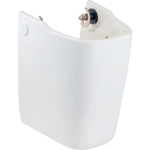Geberit Selnova Compact half pedestal for handrinse basin: Blanc