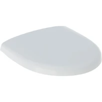 Geberit Selnova Siège de WC Compact, fixation par le dessus: Mécanisme softclose=Non, Charnières Quick Release=Non, Fixation=Par le haut, Blanc / Brillant