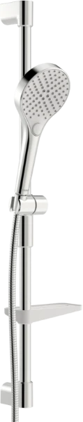 Hansa HansaViva set de douche 766 mm - douchette 3 jets - flexible de douche 1750 mm - chromé