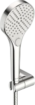 Hansa HansaViva set douchette - avec support mural - flexible 1750 mm - chromé