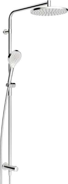 Hansa Hansaviva garniture de douche à effet pluie - chromé