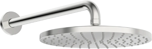 Hansa Hansaviva regenhoofddouche 250 mm - muurmodel - chroom