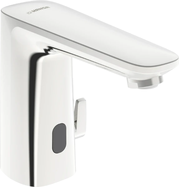 Hansa Hansaelectra elektronische wastafelmengkraan 134 mm - 230/9 V - Bluetooth - chroom