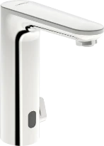 Hansa Hansaelectra Safety électroniquee mitigeur lavabo 190 mm - 3 V - Bluetooth - chromé
