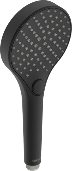 Hansa Hansaviva handdouche 110 mm - 3 stralen - zwart mat