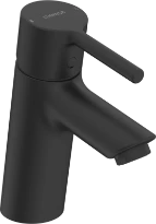 Hansa HansaVantis mitigeur lavabo - noir mat - modèle incliné