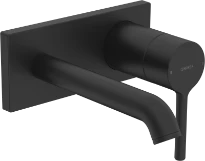 Hansa Hansavantis style kit de finition pour mitigeur de lavabo - noit mat