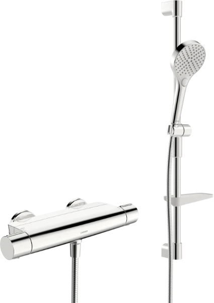 Hansa Hansaoptima mitigeur de douche avec garniture - chromé