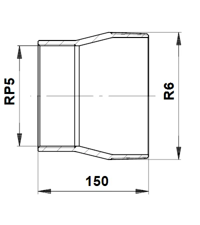 GRUNDFOS Adapter R6-Rp5