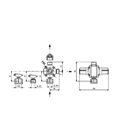 GRUNDFOS MFV-G5/8-16  PVC/V U2