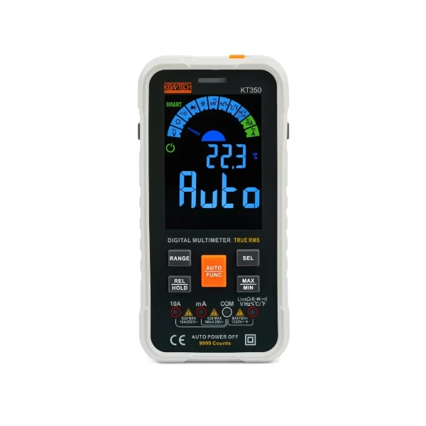 Kyoritsu KT350 automatische digitale TRMS multimeter met LCD display