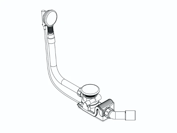 KALDEWEI Special waste+overflow fitting KA4040 alpine white