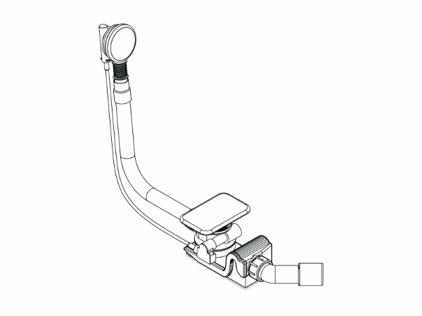 KALDEWEI Special waste+overflow fitting KA4060 alpine white