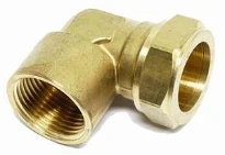 VSH bicône Eau coude de transition FF 22 x 1/2 F (filetage longue)