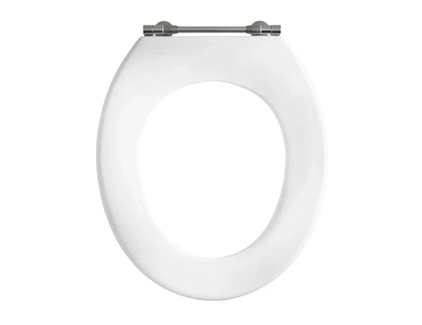 Pressalit Projecta toiletzitting - wit - scharnier doorlopend