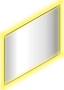 Sleurs Cara miroir éclairage indirect 1400 x 700 x 28 mm