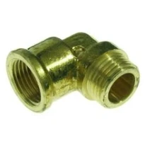 VSH chromé fileté coude 90° MF 1/2 x 1/2
