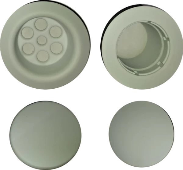 Procasa Tulla afwerkset sifon wit mat voor vrijstaande baden
