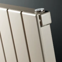 Vasco Viola-A V1-ZB-A radiateur decorative verticale 1200 x 317 mm - 480W EN442 70/50/20 - connexion LM - Ral 9016 blanc signalisation