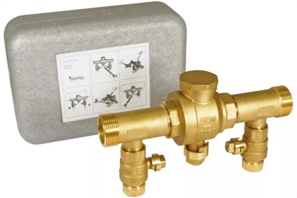 Sanutal vulset met filter voor geothermische warmtepomp MM 4/4 x 4/4