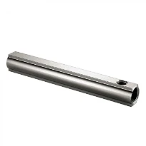 Begetube chromé collecteur avec trou de purge 4/4 - 7 x 1/2
