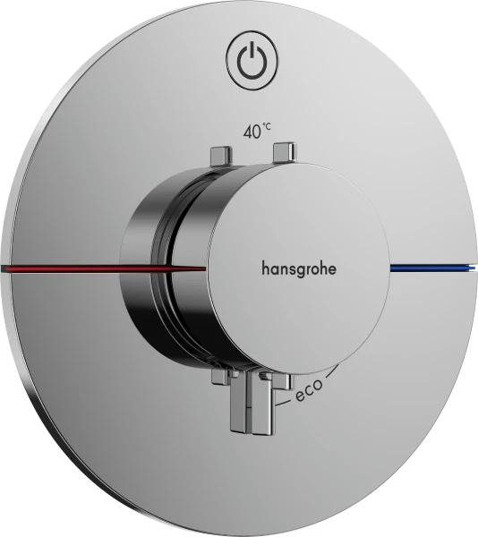 Hansgrohe Showerselect Comfort S thermostat pour installation encastrée avec 1 fonction - chromé