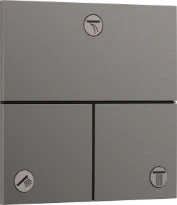 Hansgrohe Showerselect Comfort E inverseur encastré avec 3 fonctions - Brushed Black Chrome