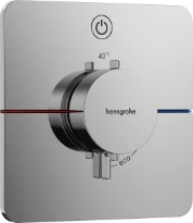 Hansgrohe Showerselect Comfort Q thermostat pour installation encastrée avec 1 fonction - chromé