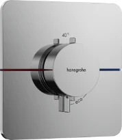 Hansgrohe Showerselect Comfort Q thermostat pour installation encastrée avec 1 fonction - chromé