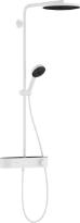 Hansgrohe Pulsify S Showerpipe 260 mm 1jet EcoSmart avec ShowerTablet Select 402 - blanc mat