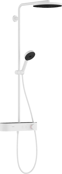 Hansgrohe Pulsify S Showerpipe 260 mm 1jet EcoSmart avec ShowerTablet Select 402 - blanc mat