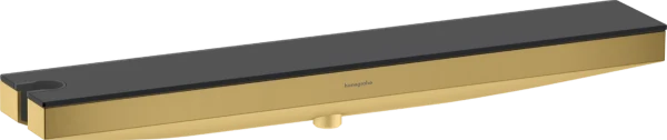 Hansgrohe Rainfinity Fixfit Porter 500 mm avec support de douche à main à gauche - Polished Gold Optic