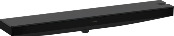 Hansgrohe Rainfinity Fixfit Porter 500 mm avec support de douche à main à droite - noir mat