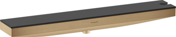 Hansgrohe Rainfinity Fixfit Porter 500 mm avec support de douche à main à droite - Brushed Bronze