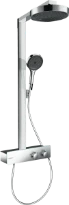 Hansgrohe Rainfinity Showerpipe 250 mm 1jet avec ShowerTablet 350 - chromé