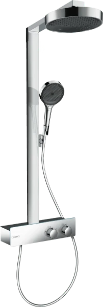 Hansgrohe Rainfinity Showerpipe 250 mm 1jet avec ShowerTablet 350 - chromé