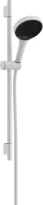 Hansgrohe Rainfinity doucheset 650 mm - douchette S Puro 130 3jet - Designflex flexible de douche 1600 mm - blanc mat