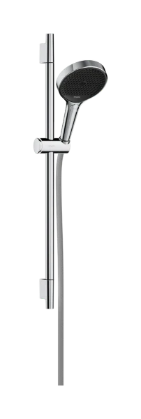 Hansgrohe Rainfinity doucheset 650 mm - douchette S Puro 130 3jet EcoSmart - Designflex flexible de douche 1600 mm - chromé