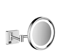 Hansgrohe AddStoris miroir de rasage avec éclairage LED - chromé