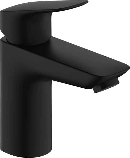 Hansgrohe Logis 100 mitigeur de lavabo avec vidage - noir mat