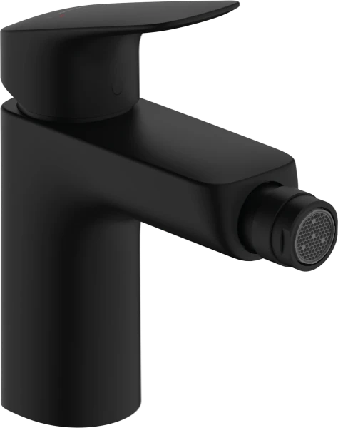 Hansgrohe Logis 100 mitigeur de bidet avec vidage - noir mat