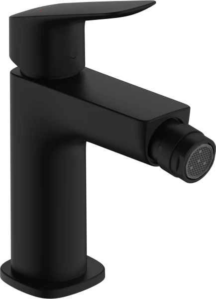 Hansgrohe Logis 110 mitigeur de bidet avec vidage - noir mat