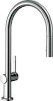 Hansgrohe Talis M54 210 mitigeur de cuisine avec douchette extractible 2jet avec sBox - chromé