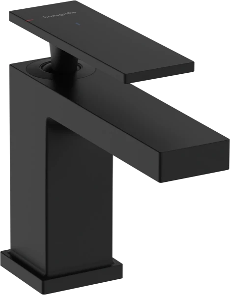 Hansgrohe Tecturis E 80 mitigeur de lavabo avec vidage - CoolStart - noir mat