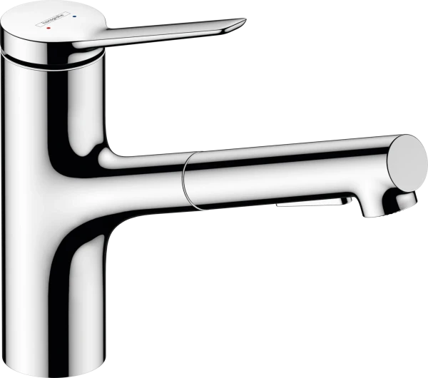 Hansgrohe Zesis M33 150 mitigeur cuisine avec douchette extractible 2 jets - chromé