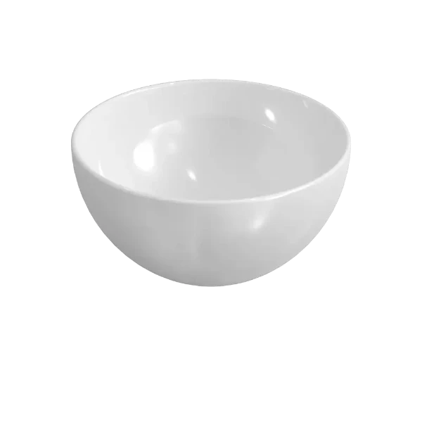 Procasa Obi opzetwastafel rond 240 x 240 x 120 mm - wit - keramiek - zonder kraangat - zonder overloop