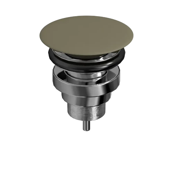 Procasa Obi afvoerplug universeel 5/4 x 63 mm - click-clack / open plug - woud