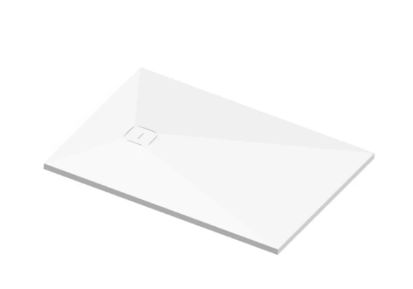 Procasa Stone 2.0 receveur de douche en composite 1200 x 900 x 30 mm - blanc mat